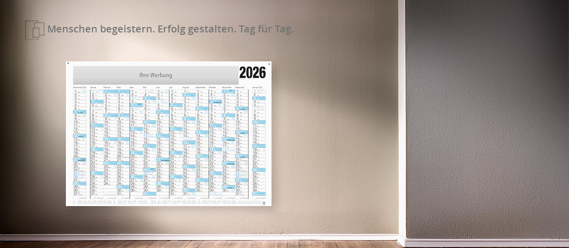 Kalender 2026 - Kalender 2025 - First slide