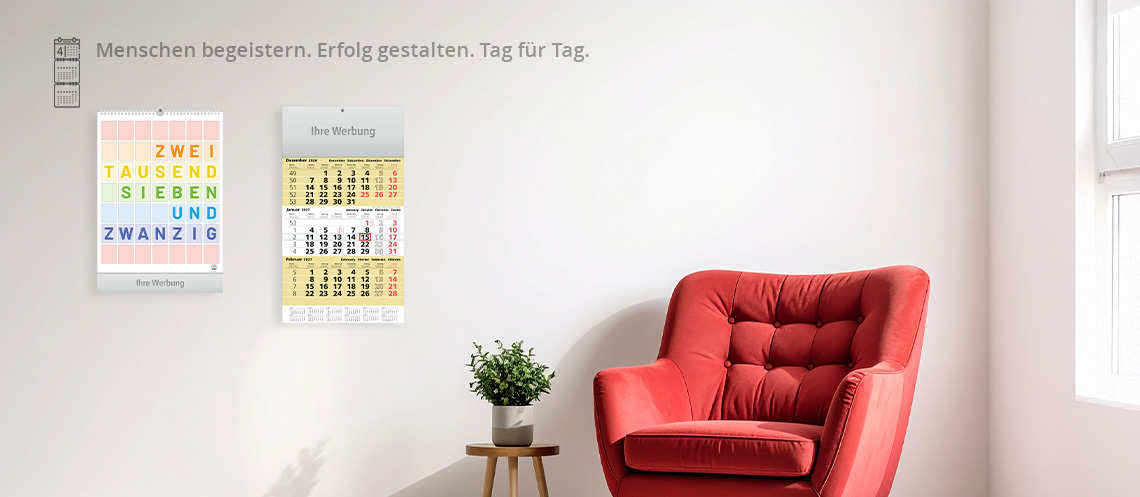 Kalender 2027 - Kalender 2025 - First slide